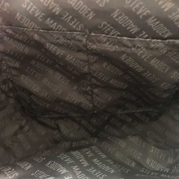 Steve Madden faux leather crossbody with scarf - Picture 5 of 9